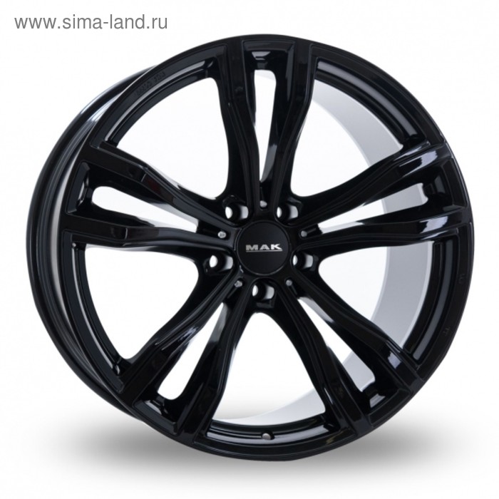 фото Литой диск mak x-mode 10.5x21 5x112 et43 d66.6 gloss black