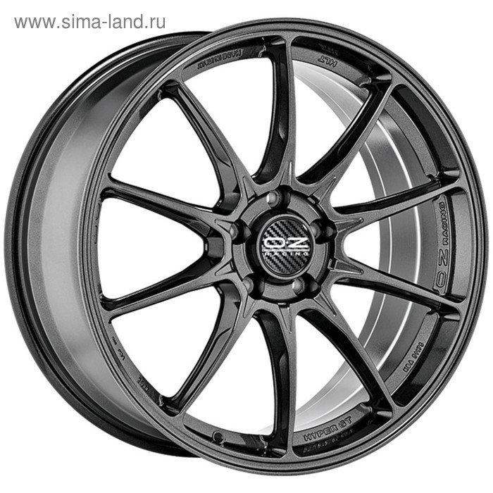 фото Литой диск oz hyper gt hlt 10.0x20 5x112 et20 d75.0 star graphite