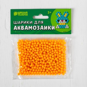 

Шарики для аквамозаики, набор 500 шт, цвет светло-оранжевый