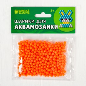 

Шарики для аквамозаики, набор 500 шт, цвет оранжевый