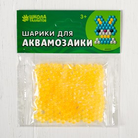 

Шарики для аквамозаики, полупрозрачные, набор 250 шт, цвет оранжевый