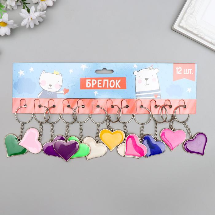 Брелок "Сердце классика" МИКС