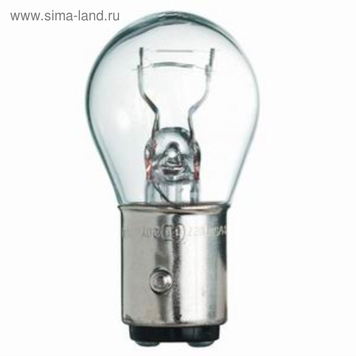 Лампа автомобильная General Electric, P21/5W, 12 В, 21/5 Вт, набор 2 шт, 17130 (1077) 46849
