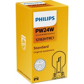 

Лампа автомобильная Philips HiPerVision, PW24W, 12 В, 24 Вт, 12182HTRC1