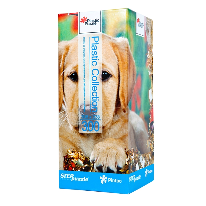 Пластиковые пазлы "Щенок", 300 элементов
