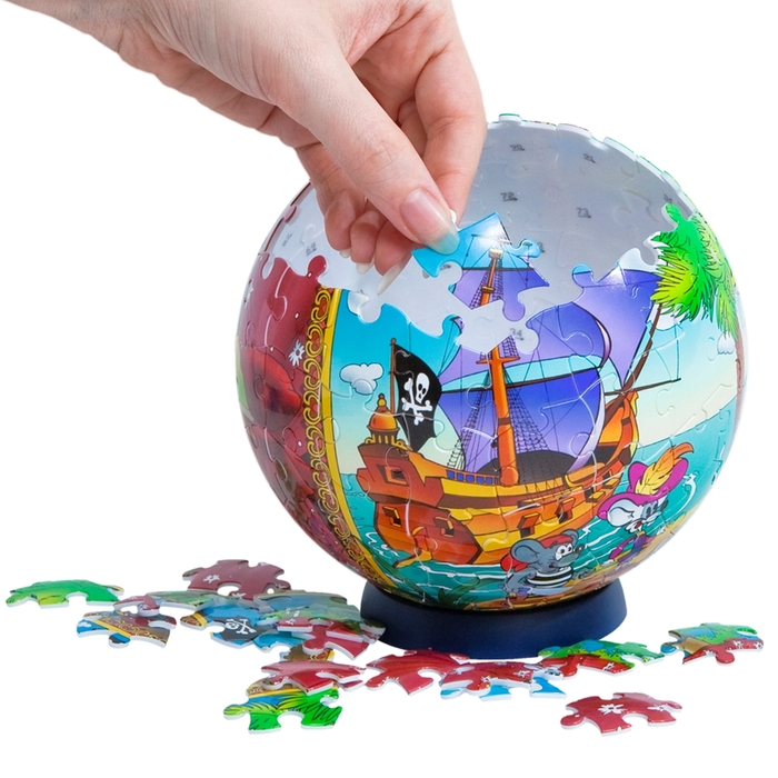 Пазл-шар "Кот Леопольд", 108 элементов