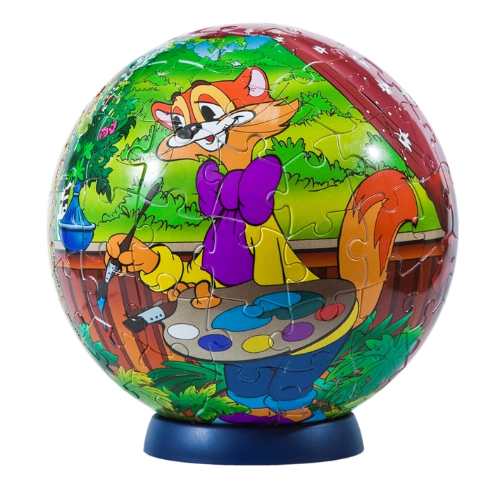 Пазл-шар "Кот Леопольд", 108 элементов