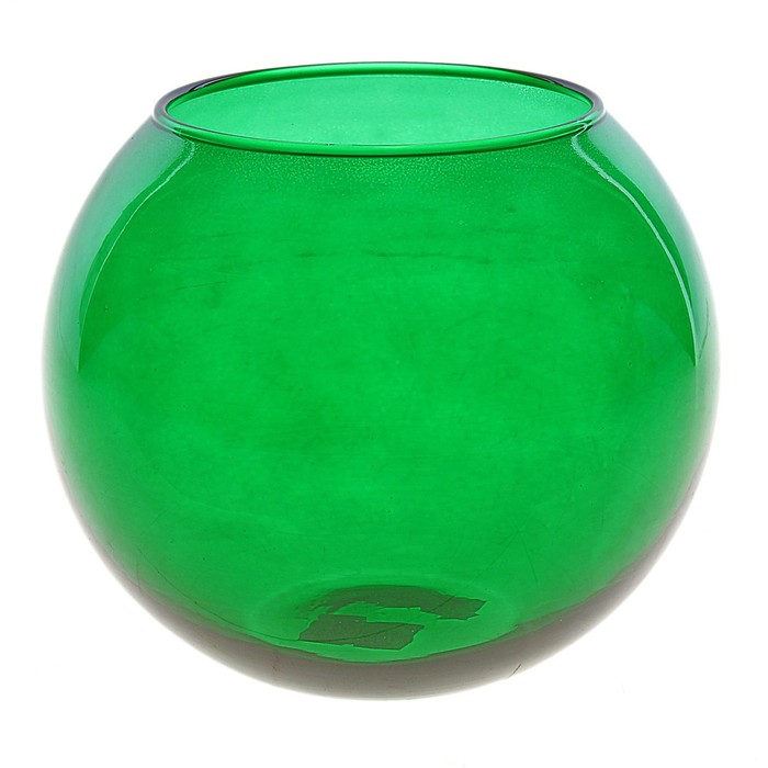 ваза FLORA WORKSHOP d=7,5см h=10.5см 43417GR цв.зеленый