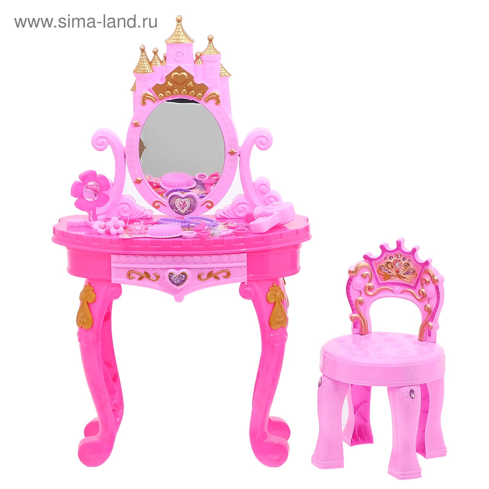 Игровой набор столик принцессы со стульчиком