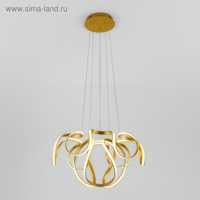 Люстра Alstroemeria 96 LED 6300лм 4200К цвет золото 32400₽