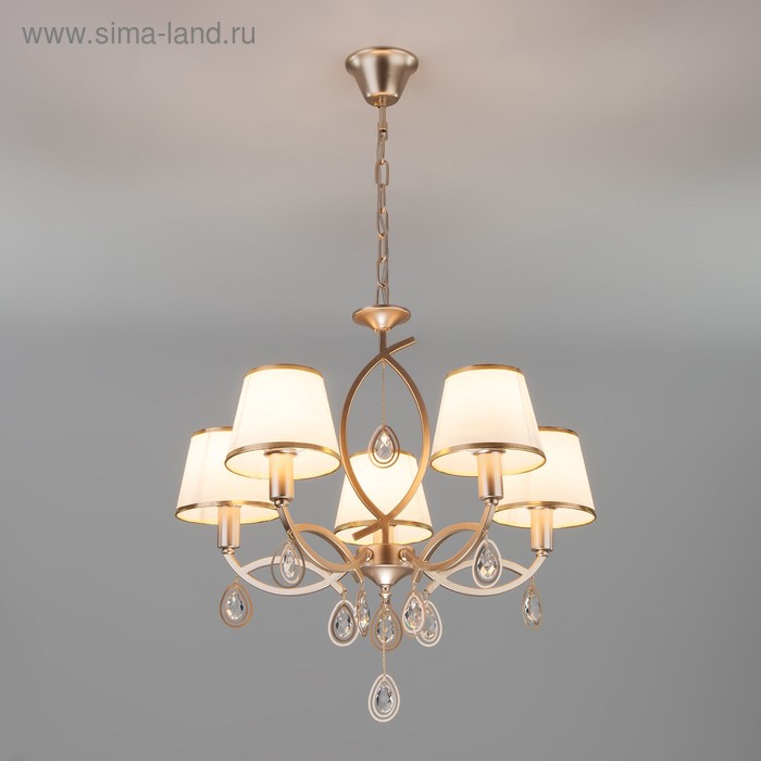 

Люстра Salita, 5x40Вт E14, цвет золото
