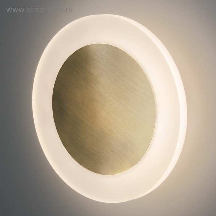 

Бра Around, 8 LED, 520лм, 4200К, цвет бронза