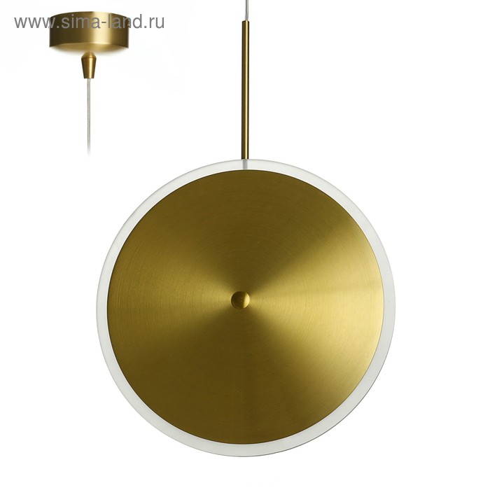 

Светильник 64115/1 LED 12Вт 3000К перламутровое золото 30x30x100 см