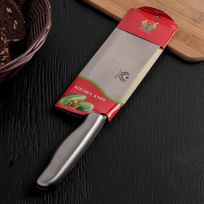 Нож кухонный «Металлик», лезвие 17 см, тесак