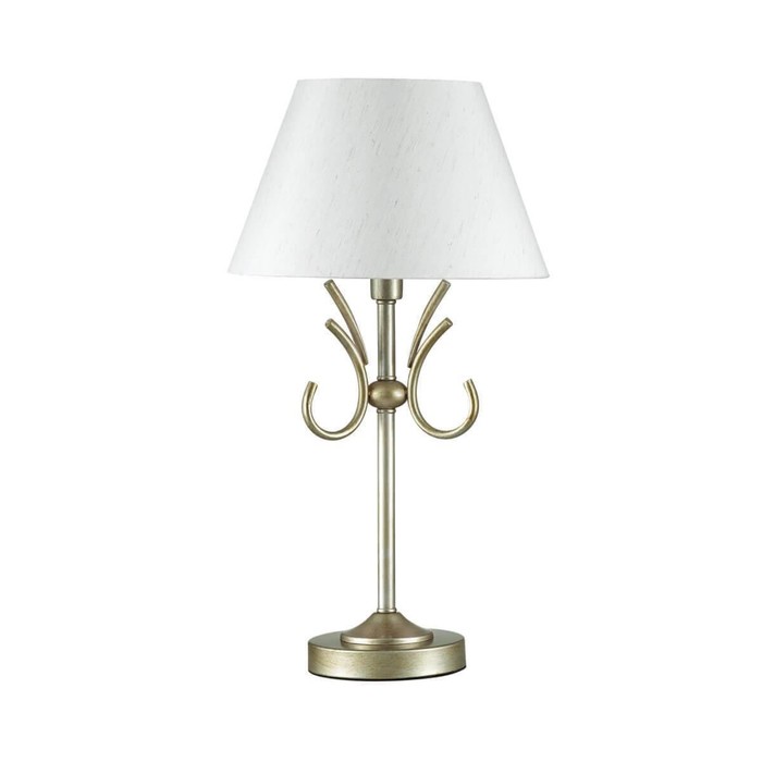 Настольная лампа Mildred, 40Вт E14, цвет серебро