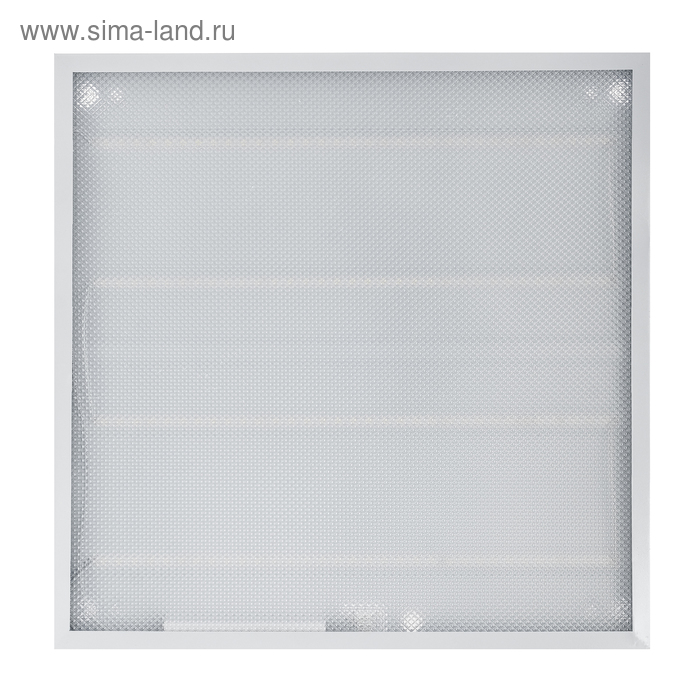 Панель светодиодная REV LP Slim Quadro, 48 Вт, 6500 К, призма, встр. драйвер, 595x595x19мм