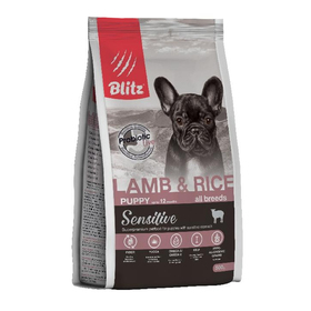 Сухой корм Blitz Lamb&Rice Puppy для щенков, 500 г