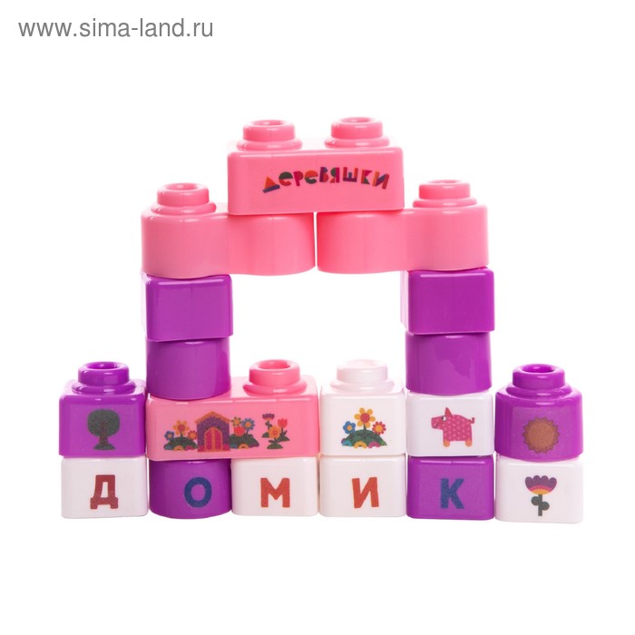 

Конструктор «Деревяшки», 33 детали, цвет №1