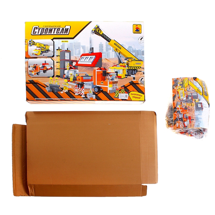Конструктор «Городские строители: Мега стройка», 1016 деталей