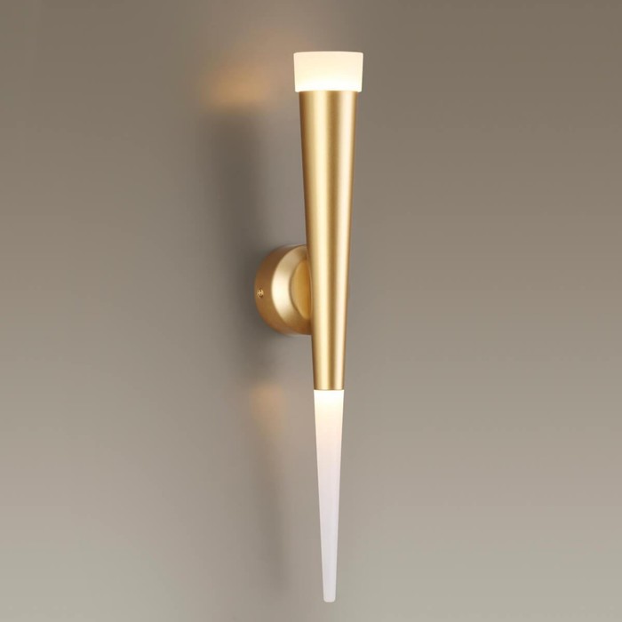 

Бра Vivat, 7Вт LED, 3000К, 420лм, цвет золото