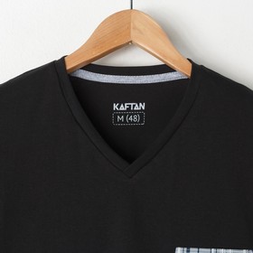 

Пижама мужская KAFTAN "Classic",. р-р M (48), серый/чёрный