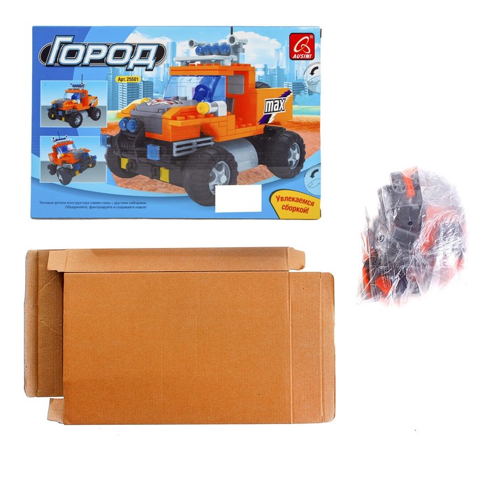 Конструктор «Джип», 254 детали