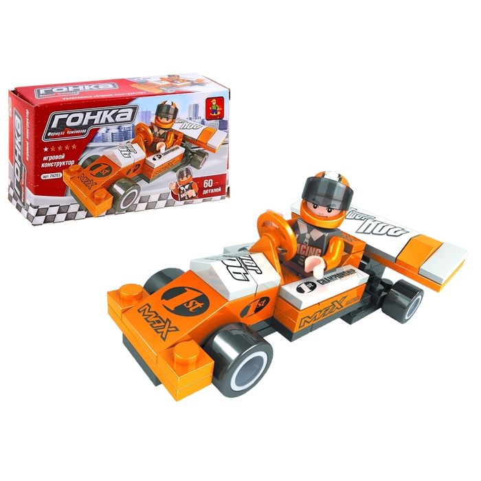 Конструктор «Формула-1», 60 деталей