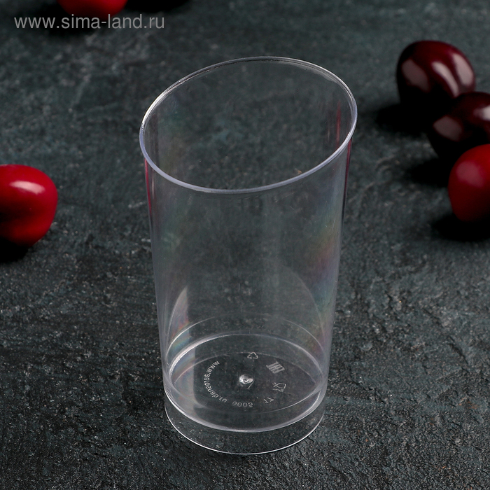 Стакан одноразовый «Конический экстра», 150 мл, прозрачный стакан одноразовый прозрачный 500 мл