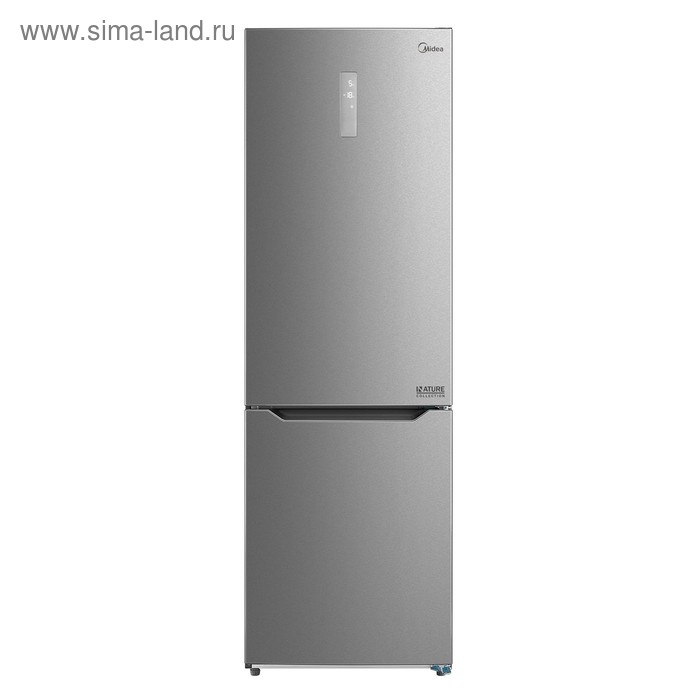 Холодильник Midea MRB519SFNX1, двухкамерный, класс А+, 325 л, No Frost, серебристый