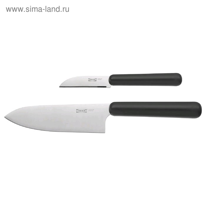 фото Набор ножей фордуббла, 2 шт, цвет серый ikea