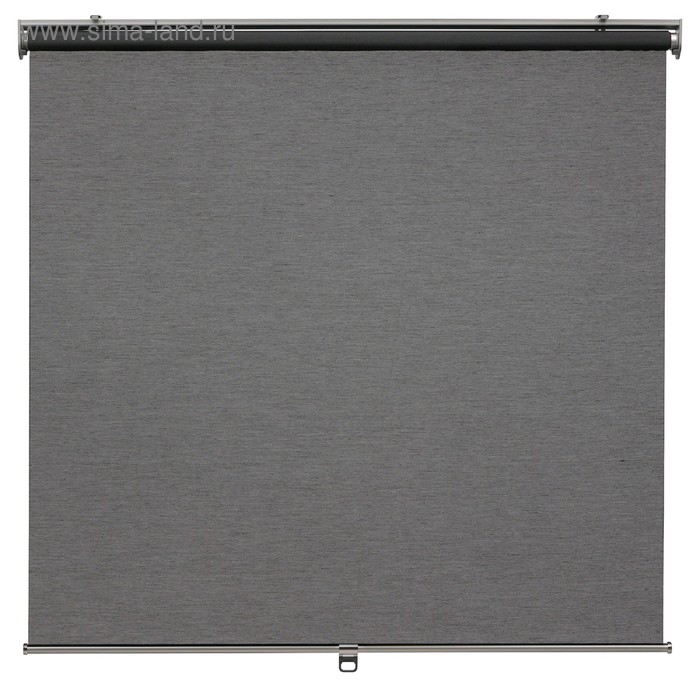 фото Рулонная штора скогсклёвер, 140х195 см, цвет серый ikea