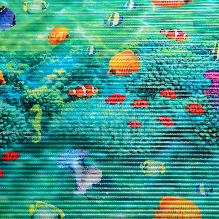 Коврик ПВХ «Морские обитатели», 0,8×15 м