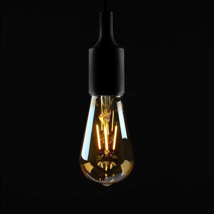 Лампа светодиодная REV LED FILAMENT VINTAGE, ST64, E27, 5 Вт, 2700 K, теплый свет