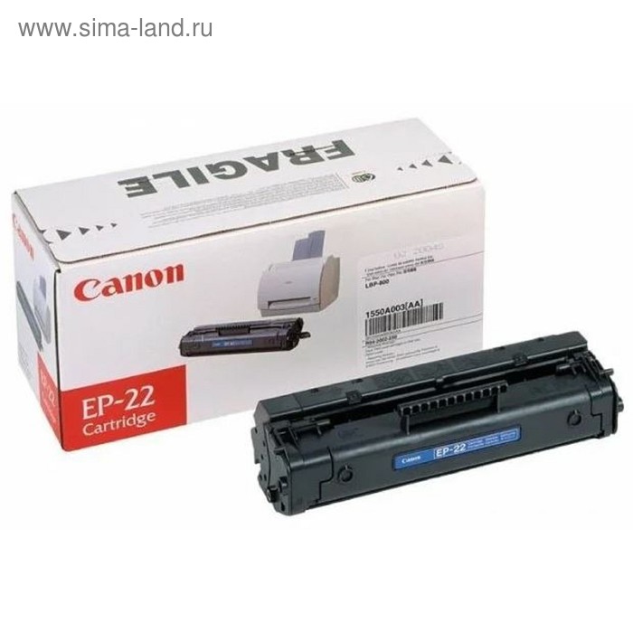 Картридж Canon EP-22 1550A003 для LBP-800/1120 (2500k), черный картридж canon ep 22 ep 22 ep 22 2500стр черный