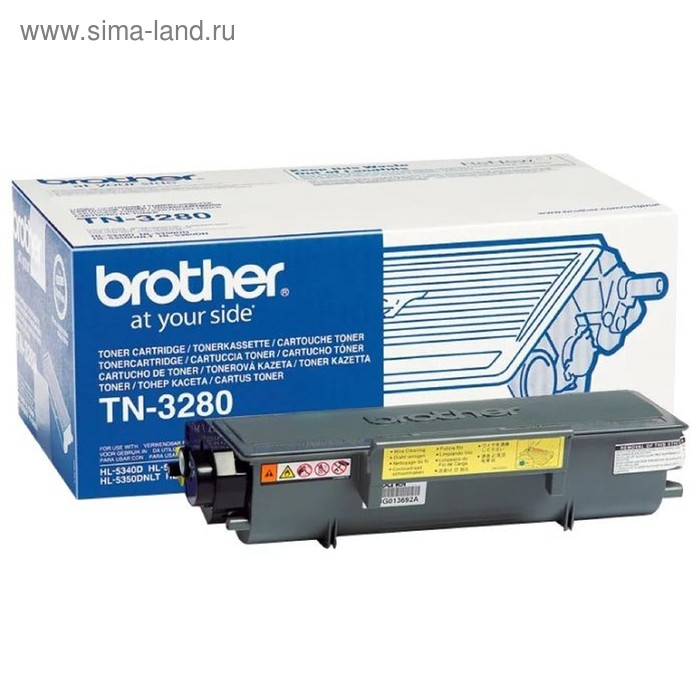 

Картридж Brother TN3280 для HL-5340D/5350DN/5370DW (8000k), черный