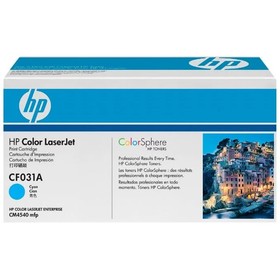 

Тонер Картридж HP CF031A голубой для HP CM4540 (12500стр.)