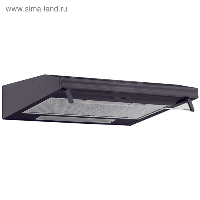 Вытяжка MBS RUMIA 150 BLACK, плоская, 350 м3/ч, 3 скорости, 50 см, чёрная