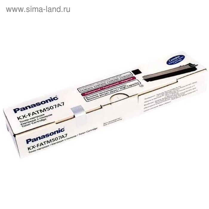 

Тонер Картридж Panasonic KX-FATM507A7 пурпурный для Panasonic KX-MC6020RU