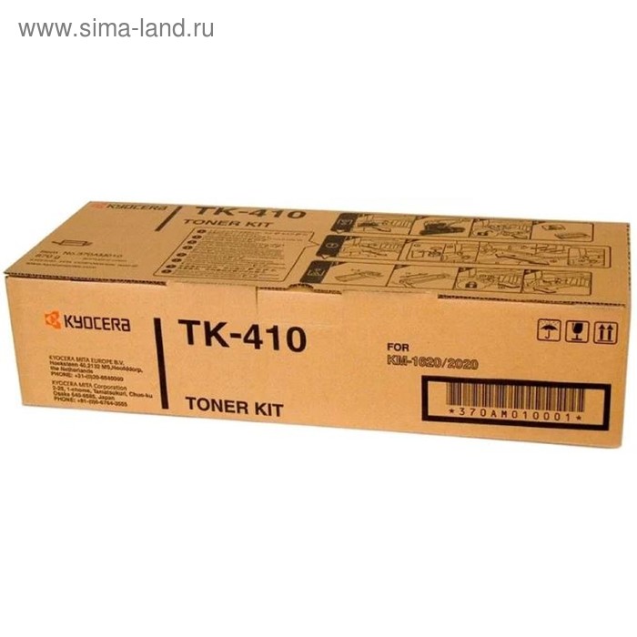 

Тонер Картридж Kyocera TK-410 черный для Kyocera KM-1620/1635/1650/2020/2050 (15000стр.)