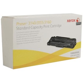 

Тонер Картридж Xerox 108R00908 черный для Xerox Ph 3140/3155/3160 (1500стр.)