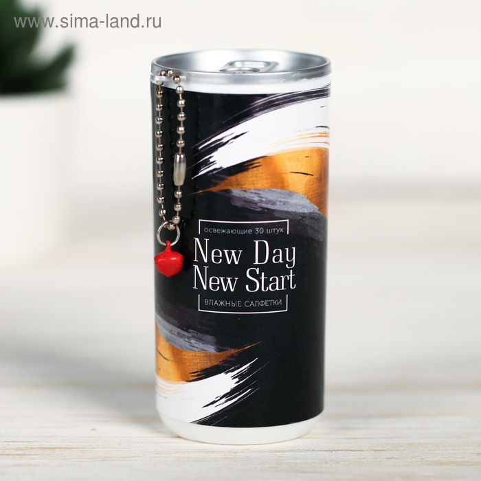 

Влажные салфетки New day, new start 30 шт.