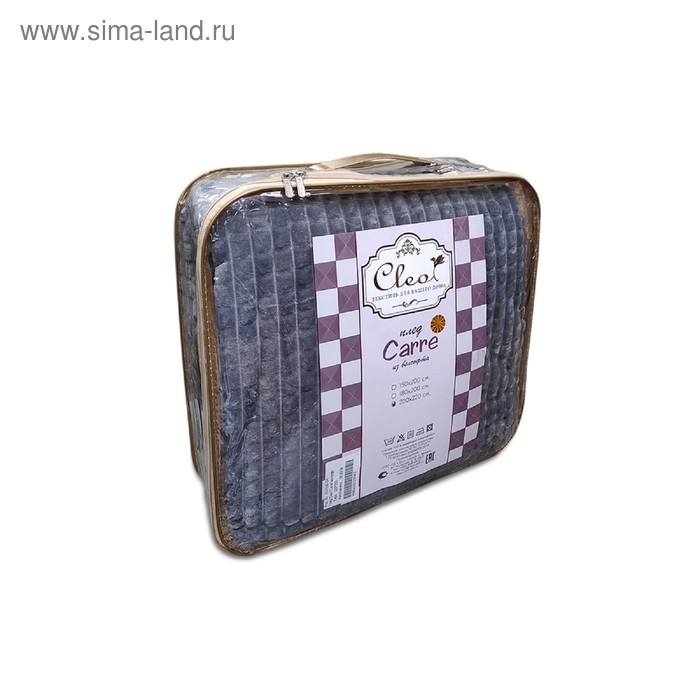 

Плед Orrizonte 1.5 сп, размер 150 x 200 см, велсофт