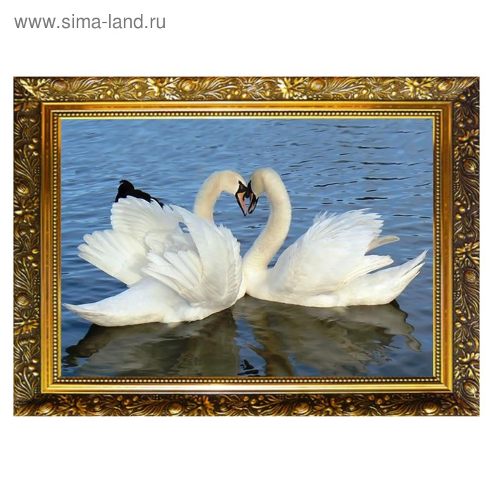 Алмазная мозаика «Истинная любовь» 29,5×20,5 см, 25 цветов
