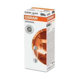 Лампа автомобильная Osram, C5W, 24 В, 5 Вт, 6423