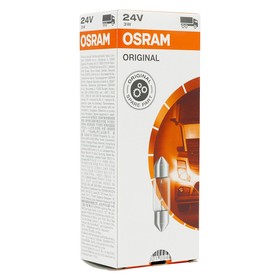 

Лампа автомобильная Osram, Fest, 24 В, 3 Вт, (SV7), 6430