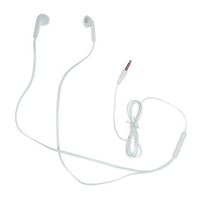 

Наушники Maverick Deep Bass i12, вкладыши, микрофон, 90 дБ, 18 Ом, 3.5 мм, 1.2 м, белые