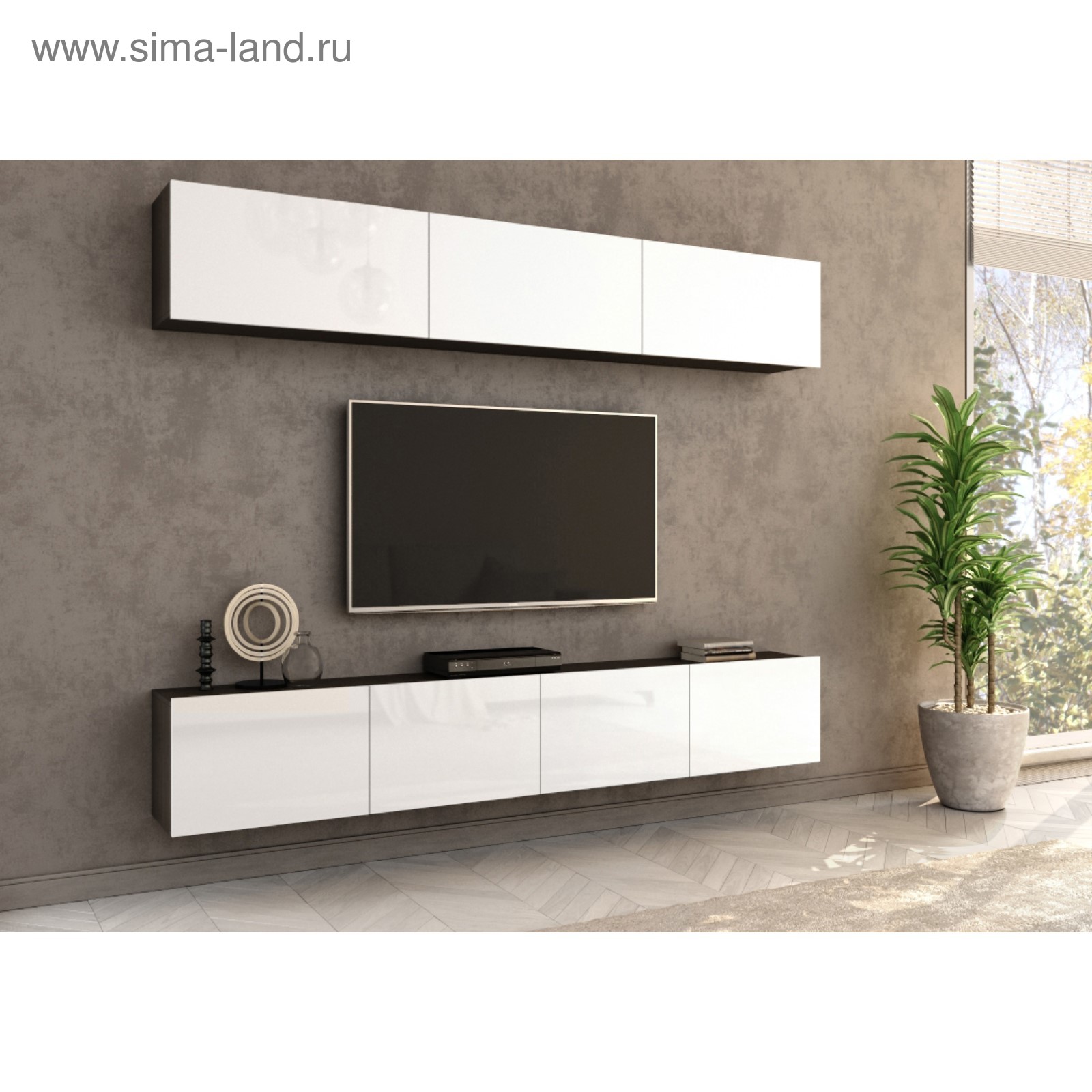 мебель для тв белая