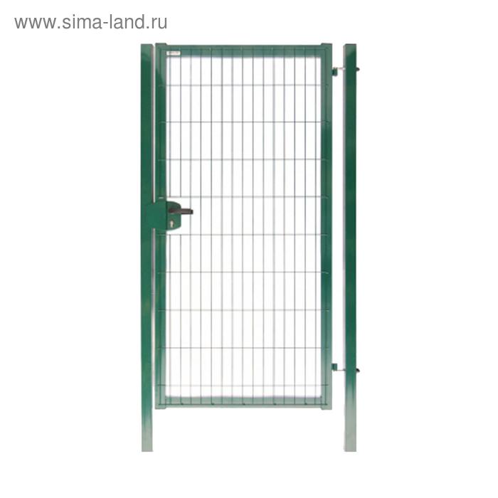 

Калитка 1,53х1,0м RAL 6005(зеленый) 4,0мм GL Медиум New с замком под бетон полим.порошк. покрытие я