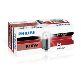

Лампа автомобильная Philips, R10W, 24 В, 10 Вт, 13814CP