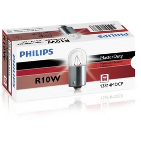 

Лампа автомобильная Philips MasterDuty, R10W, 24 В, 10 Вт, 13814MDCP